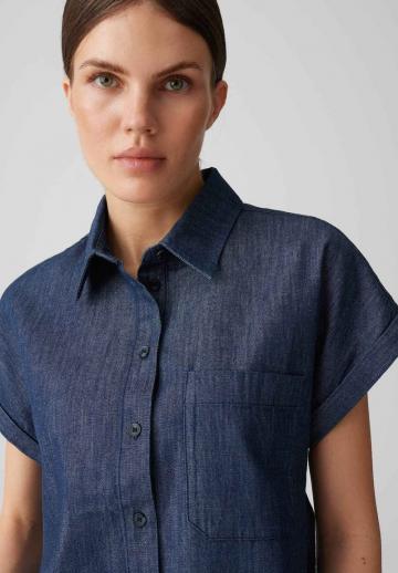 Джинсовая блузка