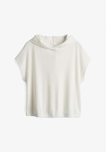 Пуловер с капюшоном