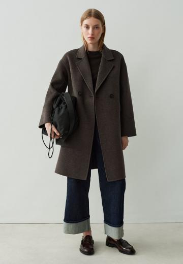 Шерстяное пальто
