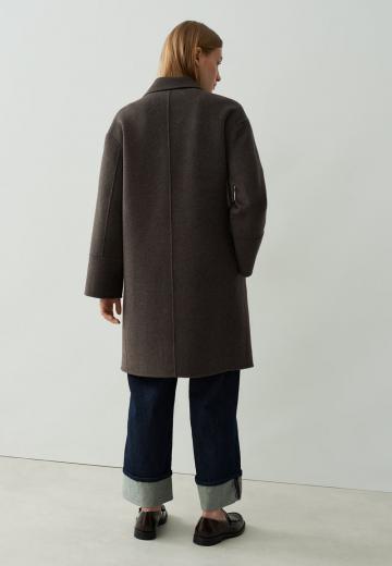 Шерстяное пальто