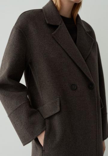Шерстяное пальто