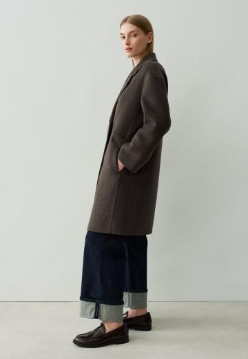 Шерстяное пальто