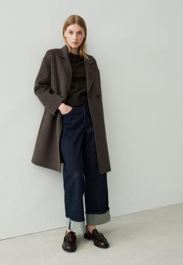 Шерстяное пальто