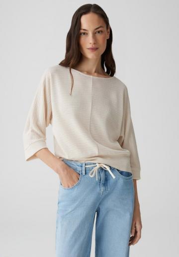 Пуловер с рукавом три четверти