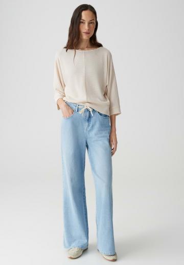 Пуловер с рукавом три четверти