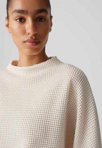 Пуловер с рукавом три четверти