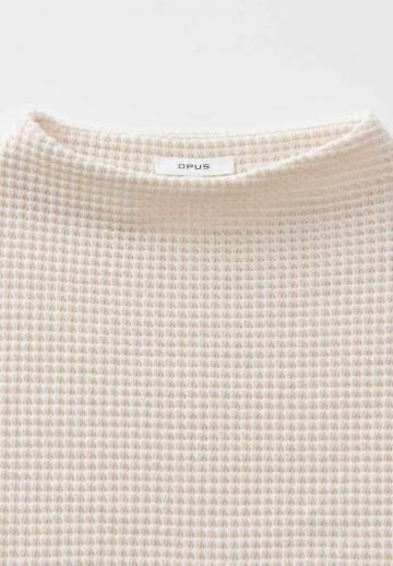 Пуловер с рукавом три четверти