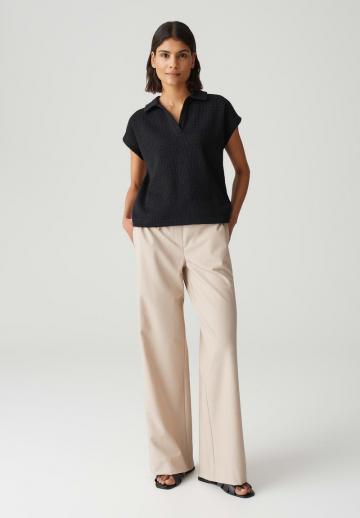 Пуловер с коротким рукавом