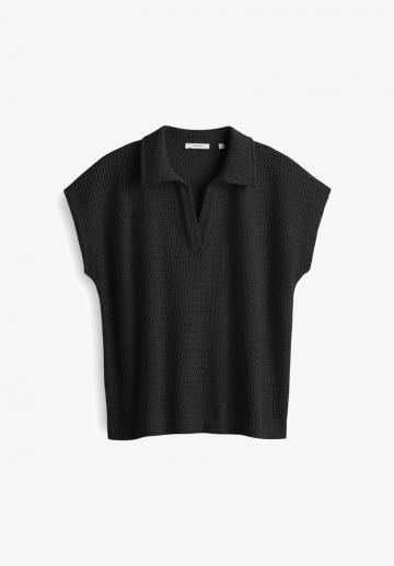 Пуловер с коротким рукавом