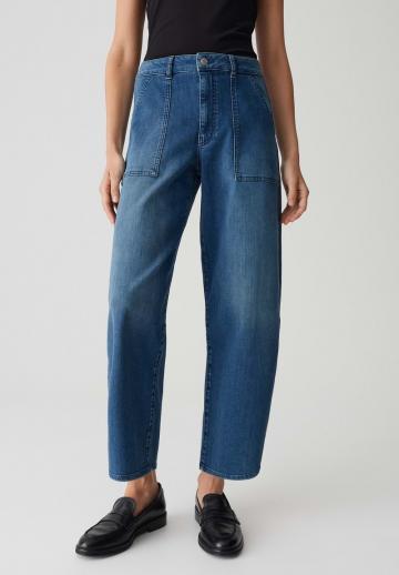 Прямые джинсы