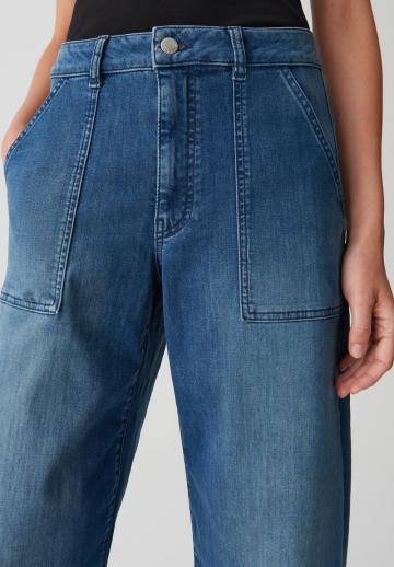 Прямые джинсы