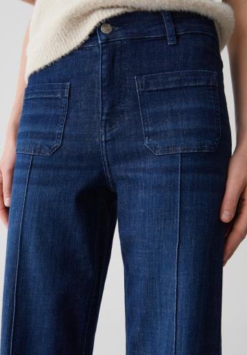 Прямые джинсы