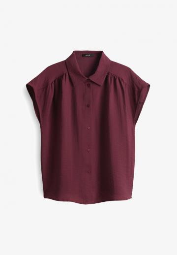 Атласная блузка