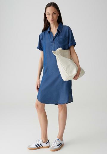 Джинсовое платье