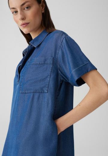 Джинсовое платье