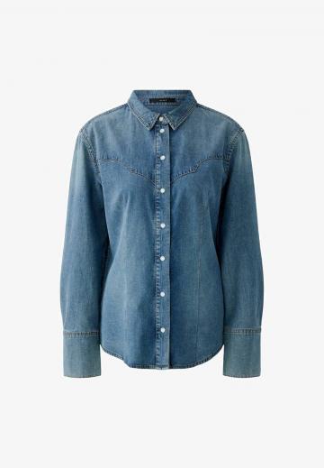 Джинсовая блузка