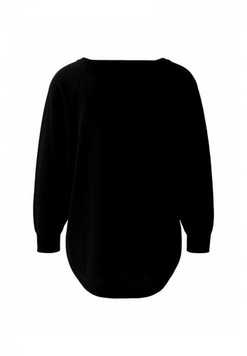 Пуловер с рукавом три четверти