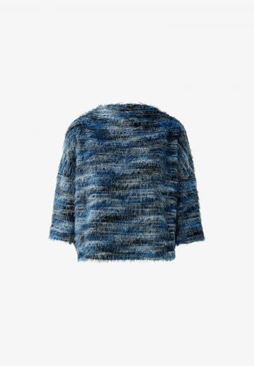 Пуловер с рукавом три четверти