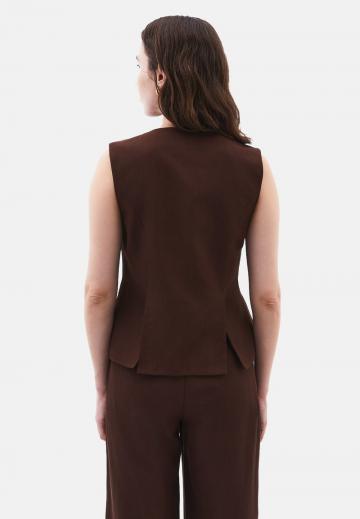 Джинсовая жилетка