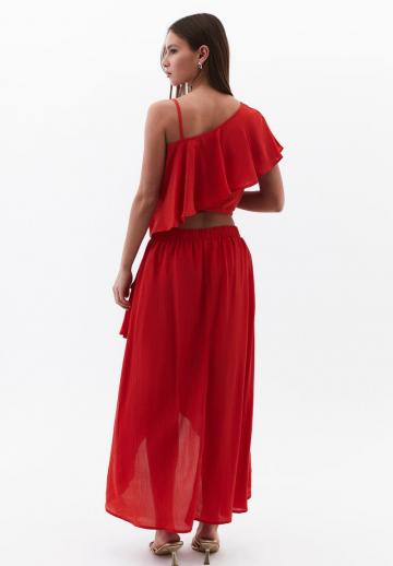 Юбка с воланами