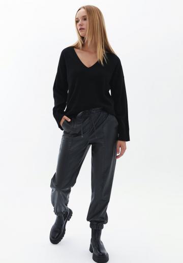 Длинный пуловер