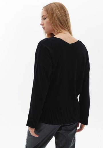 Длинный пуловер