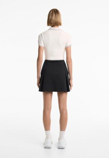 Юбка с накладными карманами