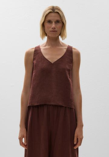 Блузка без рукавов