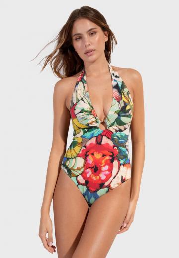 Слитный купальник