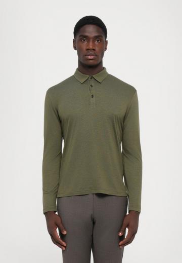 Поло с длинным рукавом