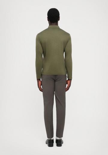 Поло с длинным рукавом