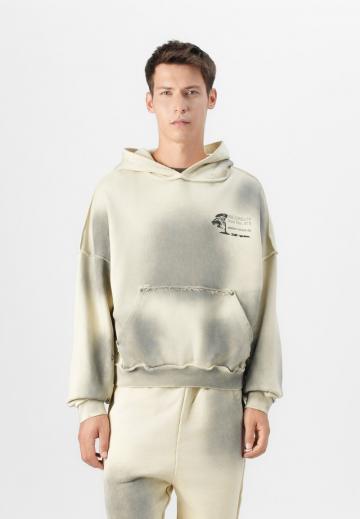 Пуловер с капюшоном