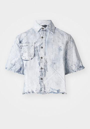 Джинсовая блузка