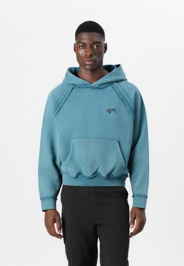 Пуловер с капюшоном