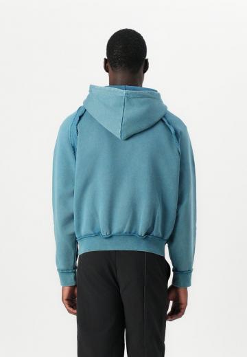 Пуловер с капюшоном