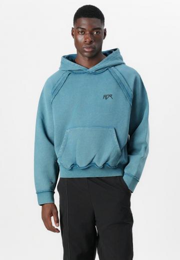 Пуловер с капюшоном