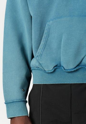 Пуловер с капюшоном