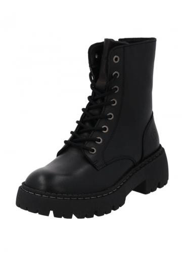 Сапоги на шнуровке