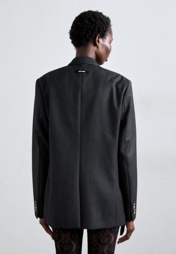 Длинный блейзер