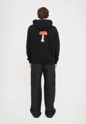 Пуловер с капюшоном