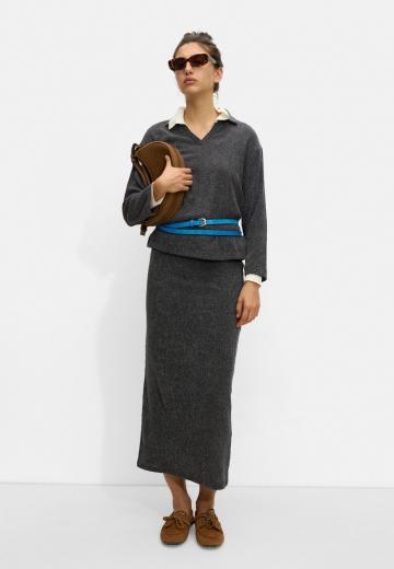 Вязаная юбка