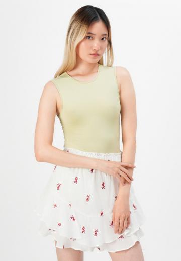 Юбка с воланами