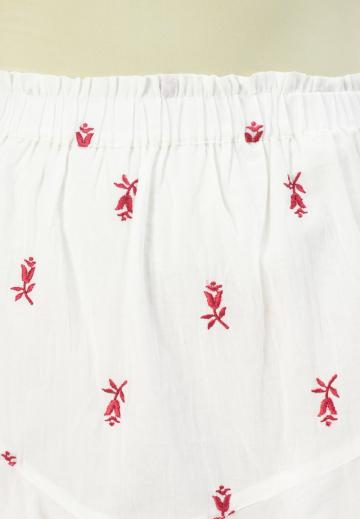 Юбка с воланами