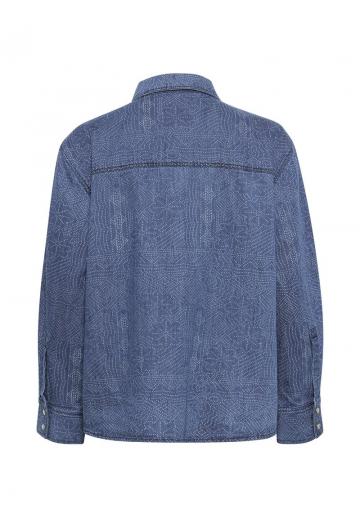 Джинсовая блузка