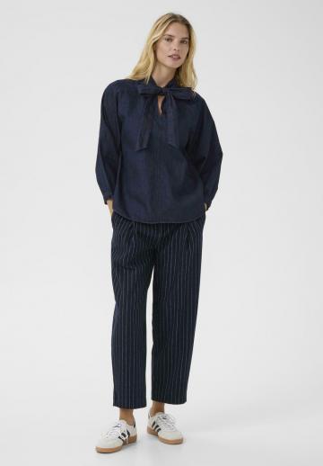 Джинсовая блузка