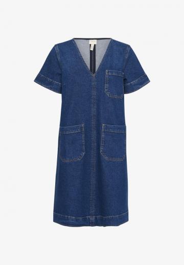 Джинсовое платье