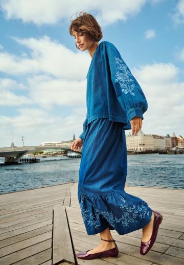 Джинсовая юбка