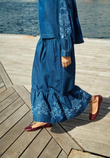 Джинсовая юбка