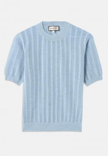 Пуловер с коротким рукавом