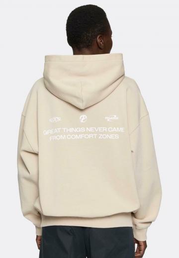 Пуловер с капюшоном